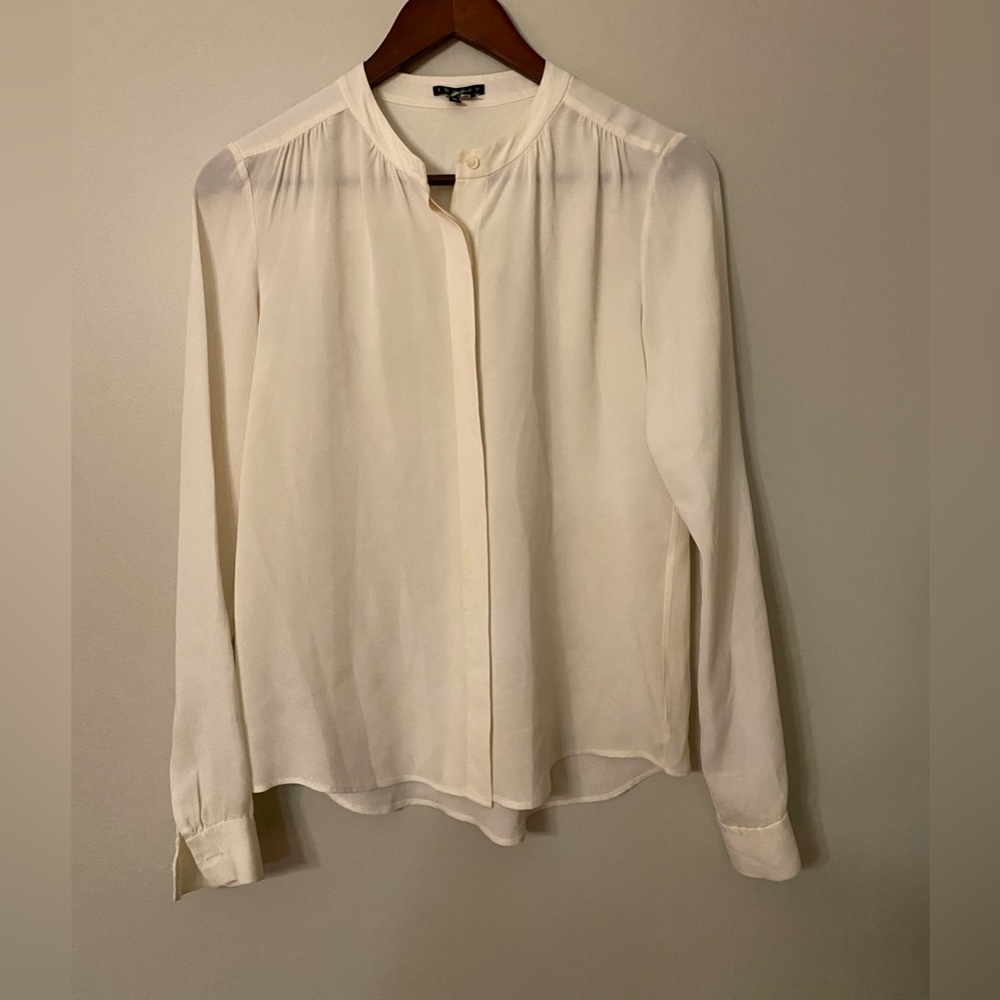 Theory silk blouse (s/p)